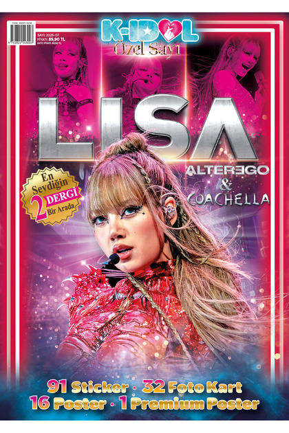 KİDOL KIDOL ÖZEL SAYI - LISA- ALTEREGO-COACHELLA - Fiyatı, Yorumları