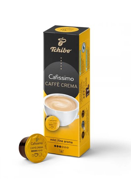Tchibo Cafissimo Caffee Cream Fine Aroma 10 κάψουλες, 100% Arabica