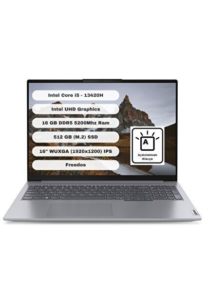 LENOVO Thinkbook 16 G6 IRL Intel Core i5 13420H 16GB 512GB SSD 16