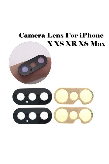 iPhone X, XS MAX , XS Arka Kamera Camı Lens