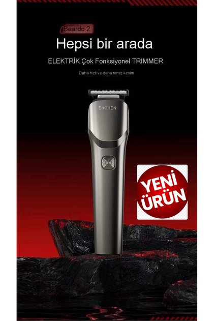 Enchen Beardo 2 Çok Fonksiyonlu Tüm Vucüt Için Uygun Şarjlı Saç Ve Sakal Traş Makinası