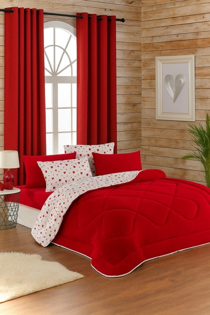 DAMIEN Çift Kişilik Wellsoft Yorgan Uyku Seti Çift Taraflı