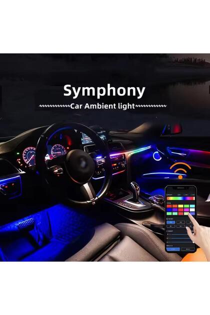 Audio nf-led64 araç içi 64renk ambiyans