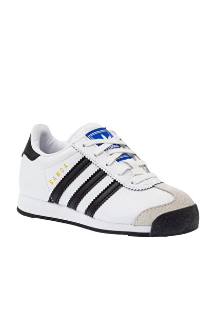 adidas gazelle silver green womens adidas Samoa Kid's Shoes in Nubuck Black/White/Gum Size 12.0 main image 0