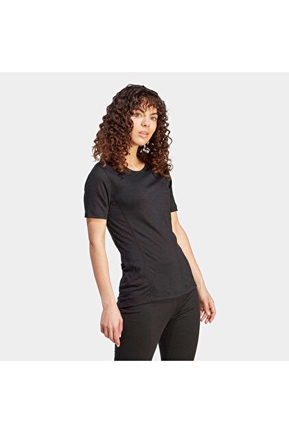 adidas Xperior Merino 150 Baselayer Kadın Siyah Tişört (HZ8549