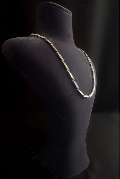 Melon Chain Steel Necklace | Allure Series
