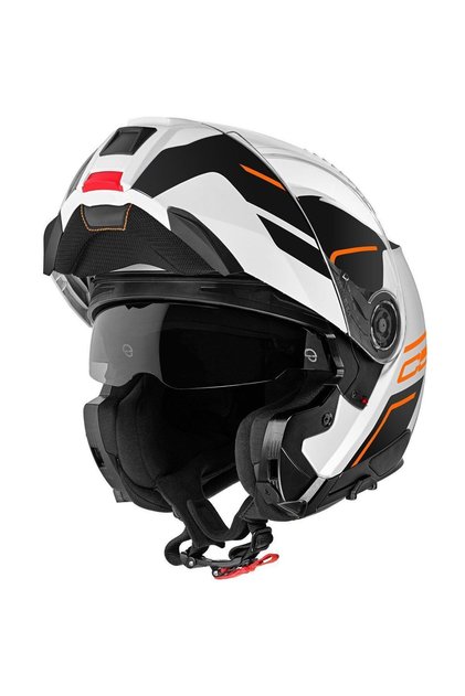 C5 Çeneden Açılır Kask (MASTER ORANGE)