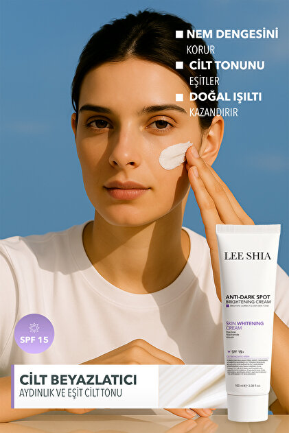 Lee Shia Cilt Beyazlatıcı Leke Kremi 100 ml (RICE BRAN