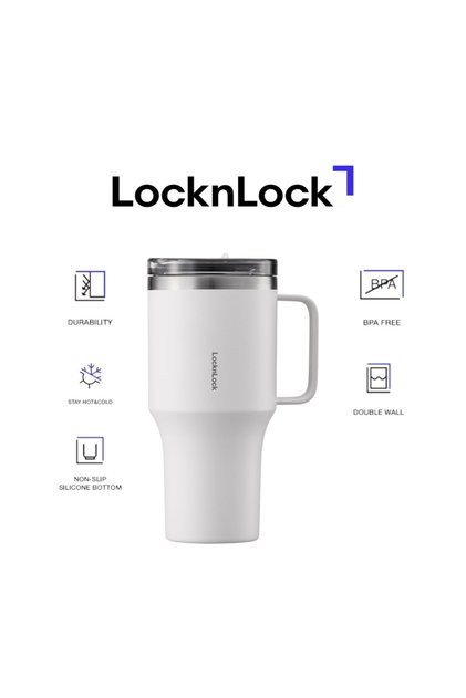 Metro Mug King Hot and Cold Beverages 820ml Ivory White
