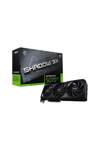 MSI GeForce RTX 5070 TI 16G SHADOW 3X OC GDRR7 256Bit DX12 Gaming