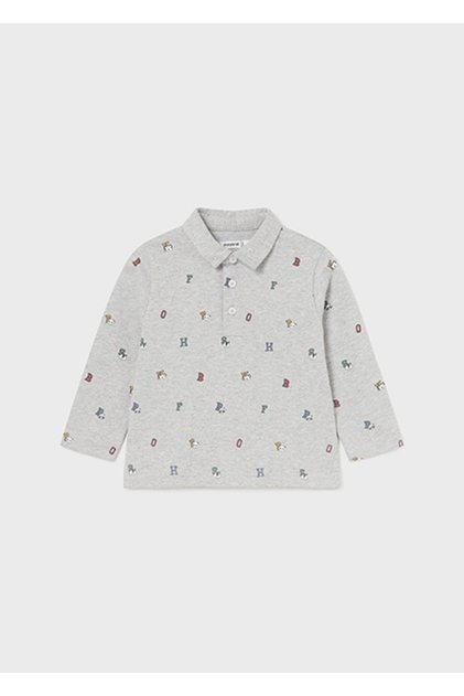 Polo-Long Sleeve Fisherman Collar