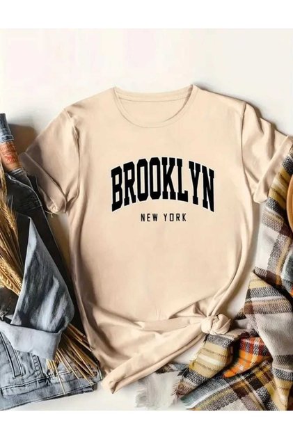 Unisex Brooklyn Print Design Tshirt