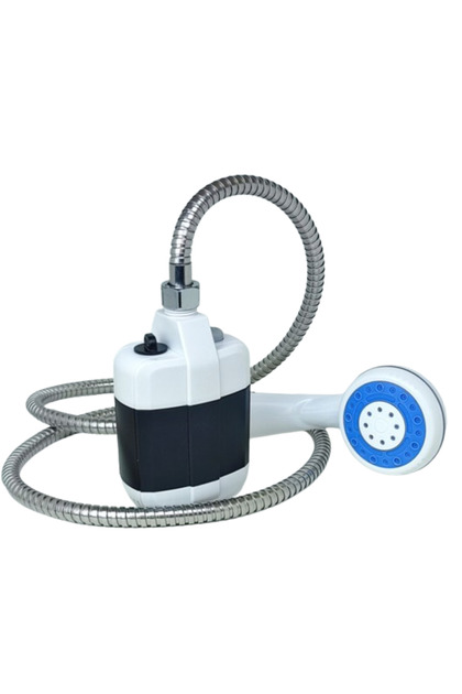 Duș portabil pentru camping, potrivit pentru utilizare în interior/exterior, încărcare USB