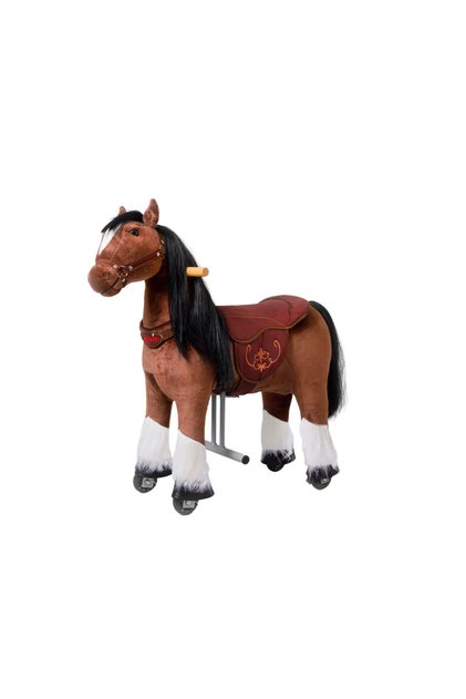 Cal pe roți Happy Ponnie S 3-6 ani, maro