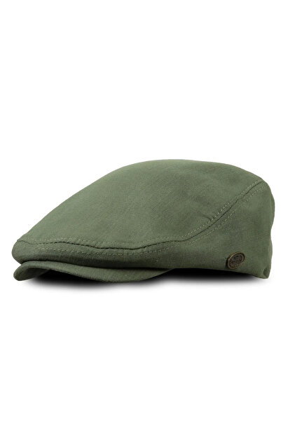 Summer Linen London Hat Cap Khaki