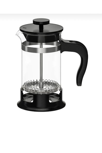 French Press Black 1 Lt Height: 22 cm Diameter: 10 cm
