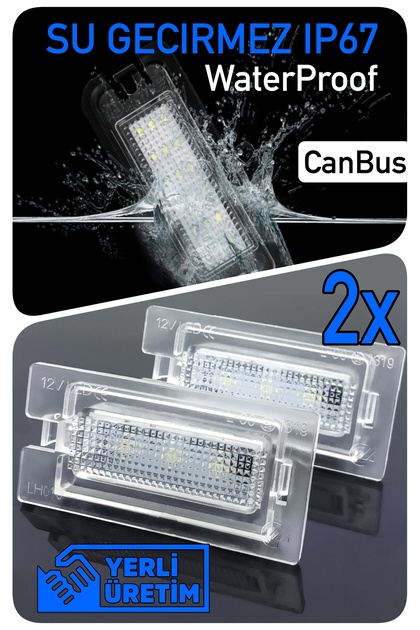 Bmw 3 Serisi E46 Coupe 1999-2003 Canbus Led Plaka Aydınlatma Ledi Lambası