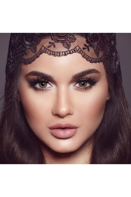 Diva Truffle Plano Colored Contact Lenses