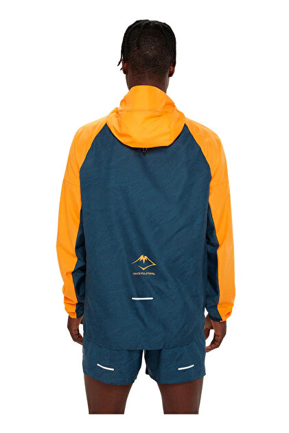 Asics 2011C991-800FUJITRAIL PACKABLE WIND Turuncu Erkek Kapüşon