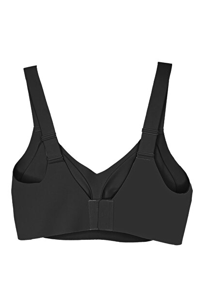 Cottonhill Seamless Bra - Curve | Siyah Lazer Kesim Dikişsiz