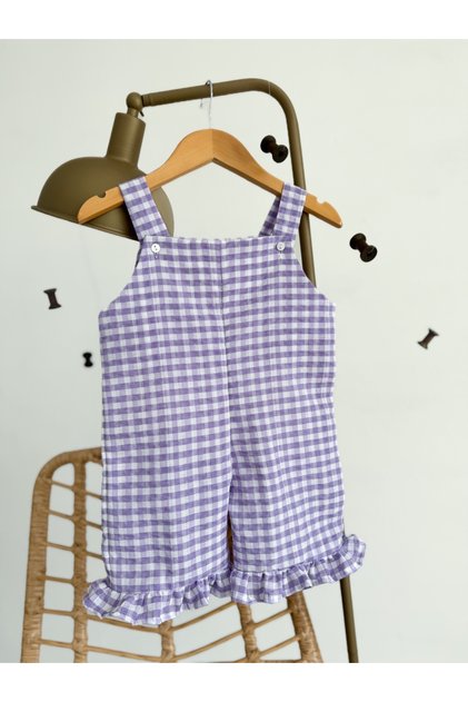 شورت Gofre Gingham Gardener