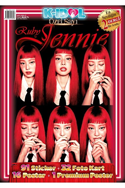 KİDOL Kidol Özel Sayi - Jennie Ruby 2025 - Fiyatı, Yorumları