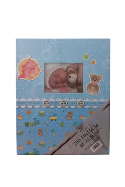 10 X 15 200's Baby Album Patterned (Without Window)