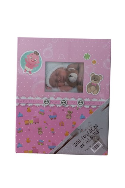 10 X 15 200's Baby Album Patterned (Without Window)