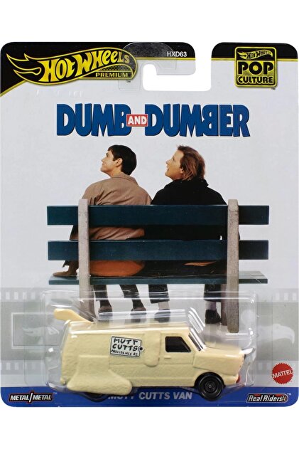 HOT WHEELS Pop Culture Dumb And Dumber Mutt Cutts Van Metal Araba