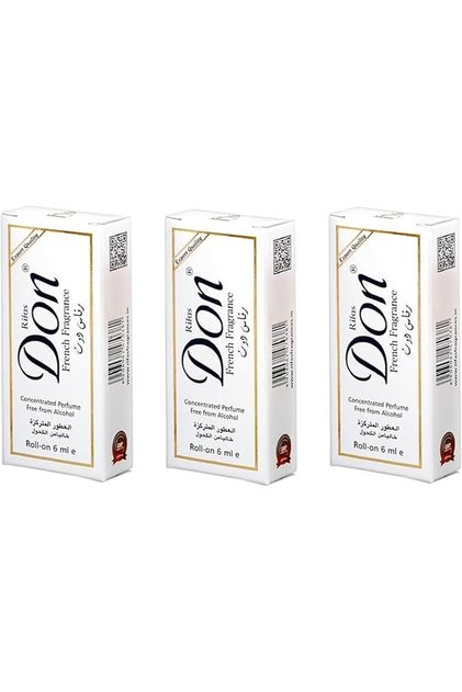 عطر فرينش دون 6 مل 3 زجاجات