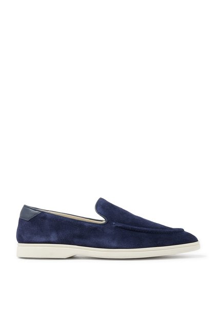Debonair Suede Leather Men's Loafer Slippers 40-45