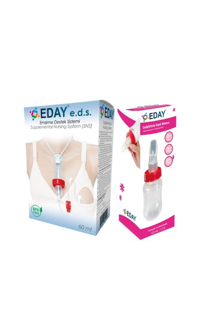 Eds Emzirme Destek Sistemi 60ml Ve Kaşık Biberon 150 Ml