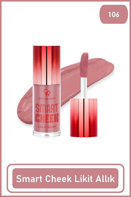 Smart Cheek Liquid Blusher 106- Gül Kurusu Likit Allık 6 ml