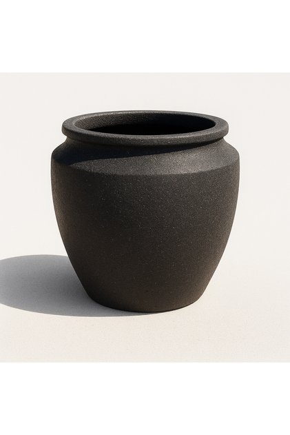 Büyük Beton Saksı 70x60cm