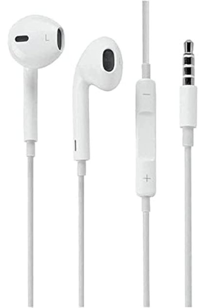 3.5mm Wired In-ear Headphones W/ Mic, Stereo Sound, Universal For Ios, Android, Ps4/5, Mac & More.