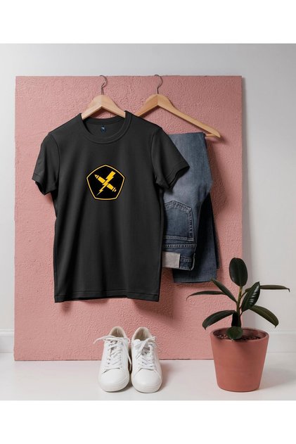 Oversize Bullet and Electric Logo Unisex T-Shirt