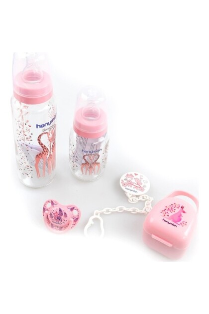 654 5lı Hedıye Setı Pembe Plastık****