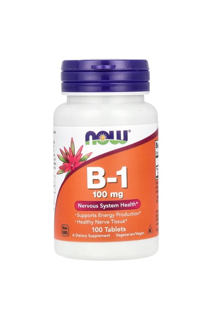 , B-1, 100 mg, 100 Tablets