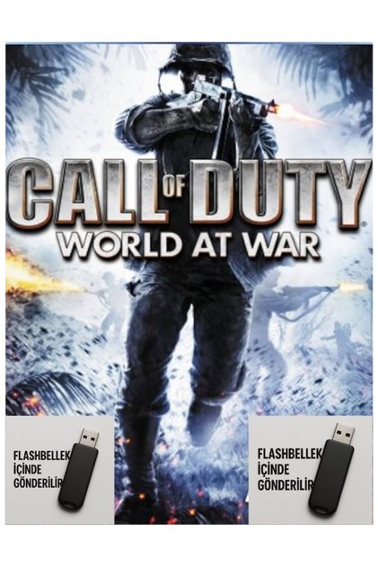 🎮 Call of Duty 5: World at War PC Oyunu | Kuruluma Hazır Flash Bellek | Windows Uyumlu