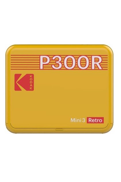 Фотопринтер Kodak Mini 3 Retro SB5949 76 x 76 мм, жълт