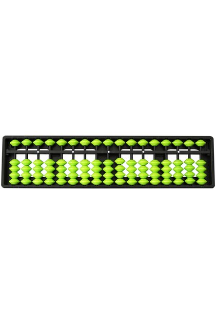Iq Arithmetic 17 Digit Soroban Student Mental Arithmetic Abacus - Green