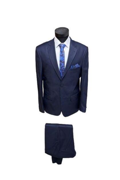 Costum din 2 piese pentru barbati, Croiala clasica, Gazzales