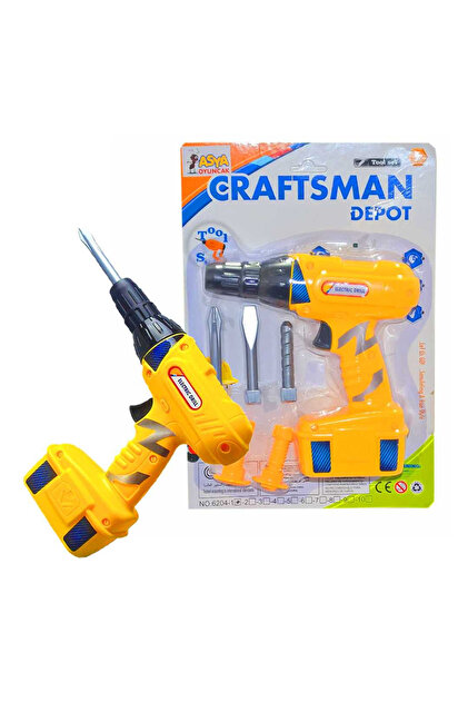 Genel Markalar MATKAP SETİ 6204-1 PİLLİ 6 PARÇA 3+ (1 Adet Fiyatı