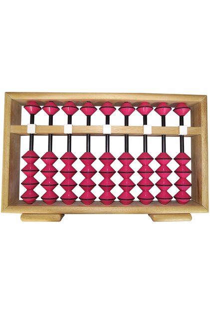 Brand 9-Digit Trainer Soroban / Abacus - Pink