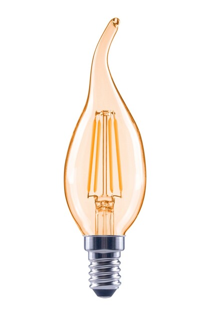Led 1906 Fılament 4W 2700K 470lm E14 Duy Sarı Işık Ampul Dim Edilebilir