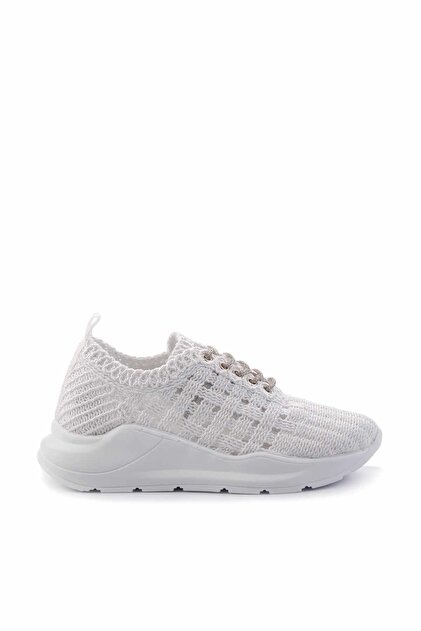 Bambi Beyaz Lame Kadın Sneaker K01792015216 - Fiyatı, Yorumları