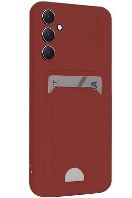 Samsung Galaxy A16 Compatible Case Colorful Soft Cover with Card Holder and Business Card Slim Design