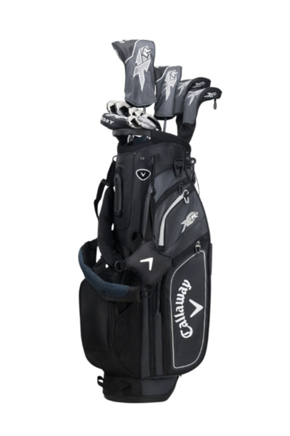 Xr Graphite Right Hand Open Stand Black/Silver Men's Golf Set Men