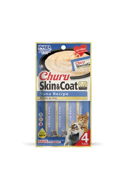Inaba Churu Skin and Coat Tuna - 56g
