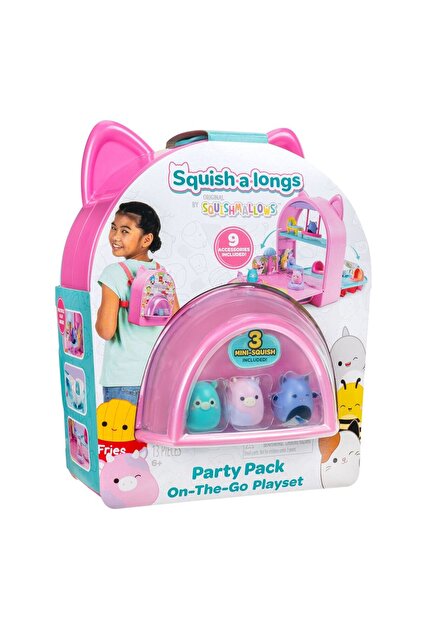 TOYFEST Squishmallows Mini Squish - a - longs Çantalı Oyun Seti